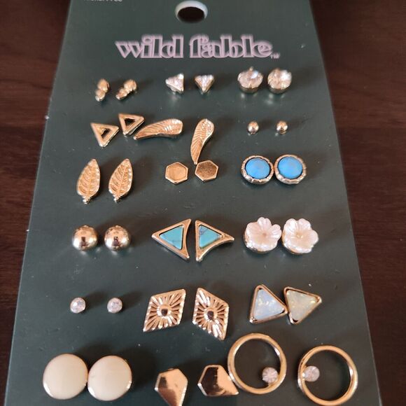 wild fable 18 Sets Earrings Nickel Free NEW - Picture 2 of 4